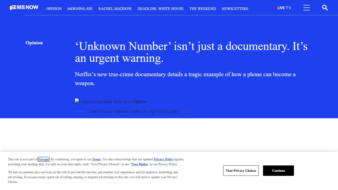 Netflix’s ‘Unknown Number: The High School Catfish’ makes a chilling case for phone bans