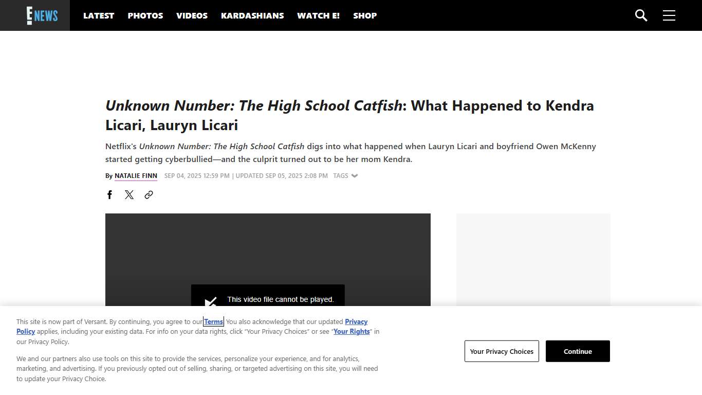 What Happened to Kendra Licari After Unknown Number Catfishing Scandal